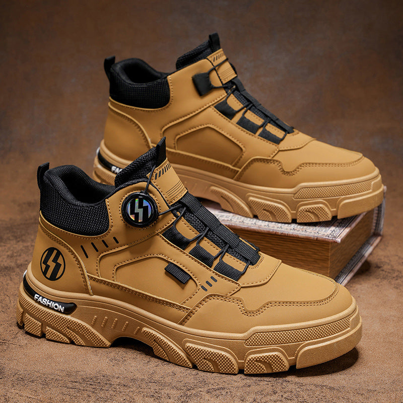 Herren sportliche hochgeschnittene Sneaker von Drune