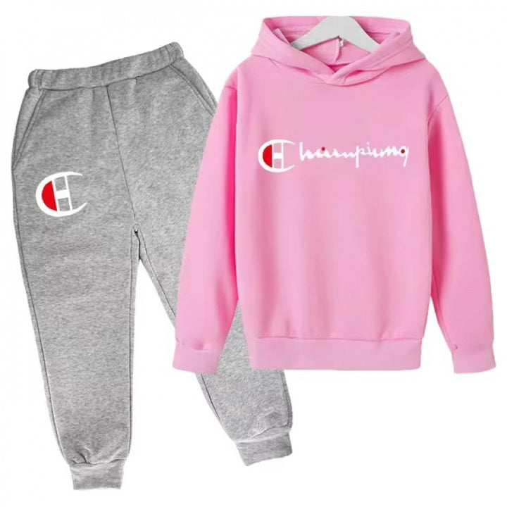 Unisex nan Kapuzenpullover mit Jogginghose Freizeitset Drune