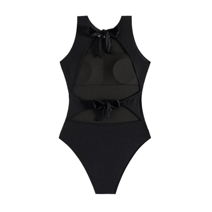 Damen Hochgeschlossener Badeanzug mit elegantem Design Drune