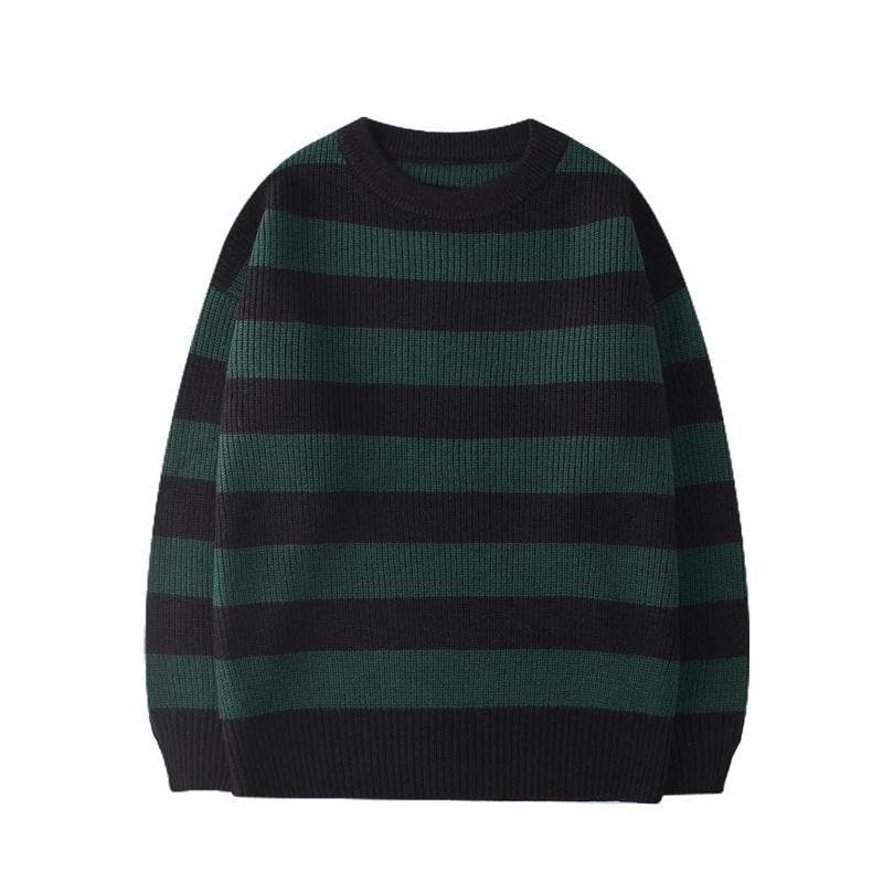 Drune | Streifen Strickpullover