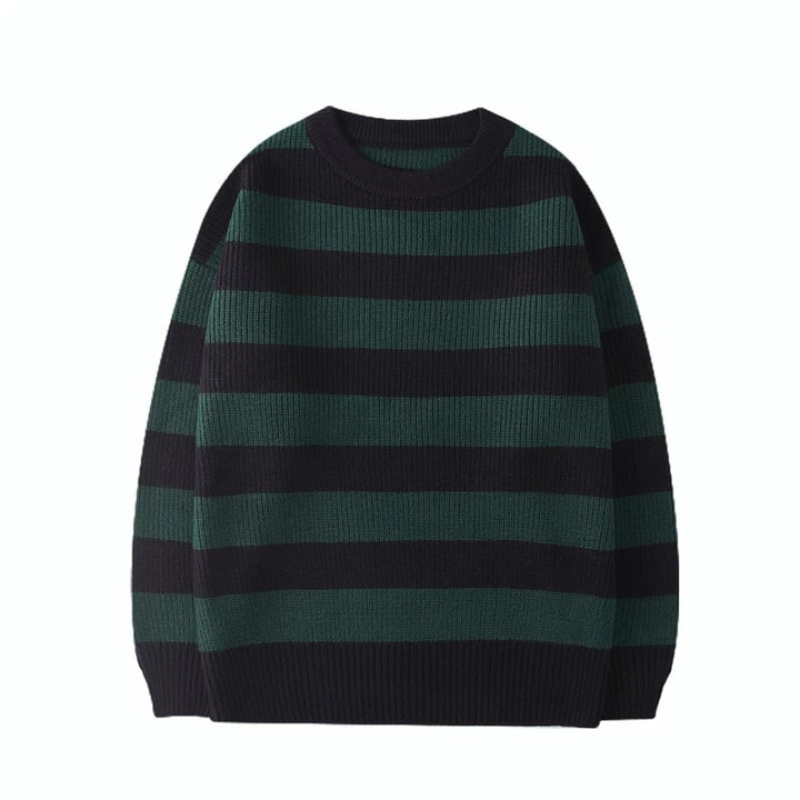 Drune | Streifen Strickpullover
