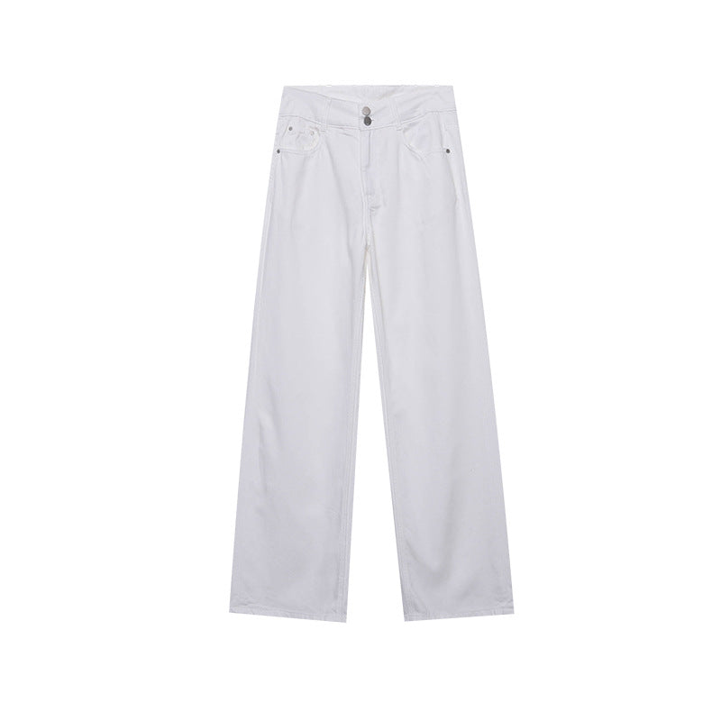 Damen lässige Bluse mit Rüschendetails und Schlüsselaugenverschluss Drune