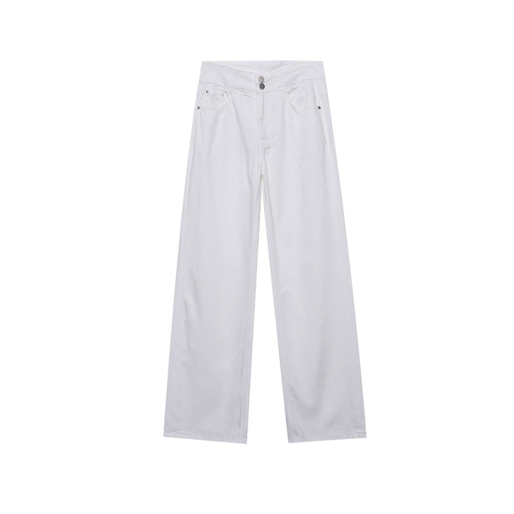 Damen lässige Bluse mit Rüschendetails und Schlüsselaugenverschluss Drune