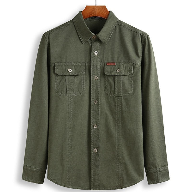 Herren Lässige Outdoor-Hemdjacke Drune
