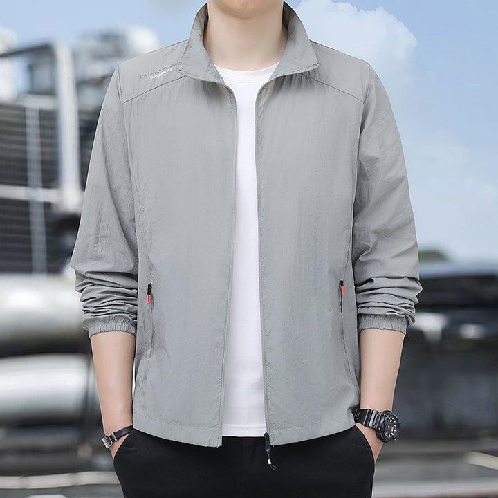 Herren Leichte Funktionsjacke mit Reißverschluss Drune