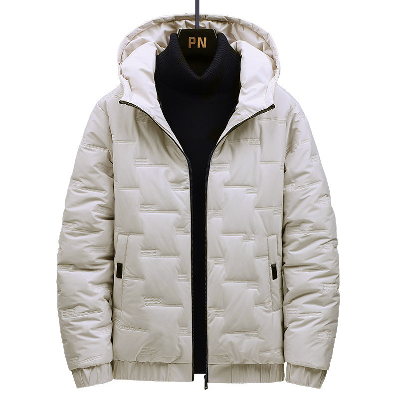 Herren wattierte Kapuzenjacke Drune