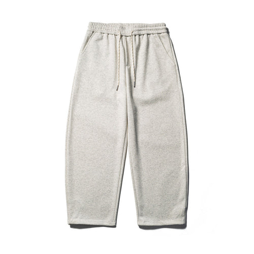 Herren Locker geschnittene Sweatpants mit elastischem Tunnelzugbund und gekürztem Bein Drune