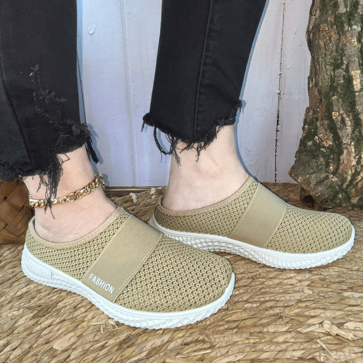 Drune | Orthopädische Slip on Damenschuhe Mit Klettverschluss