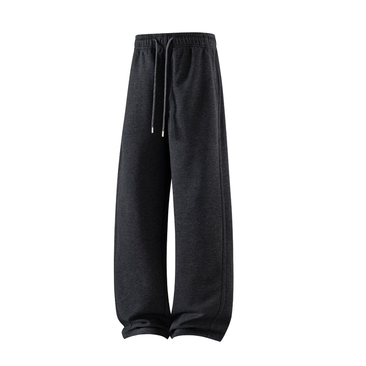 Herren Lounge-Jogginghose mit weitem Bein und Kordelzug Drune