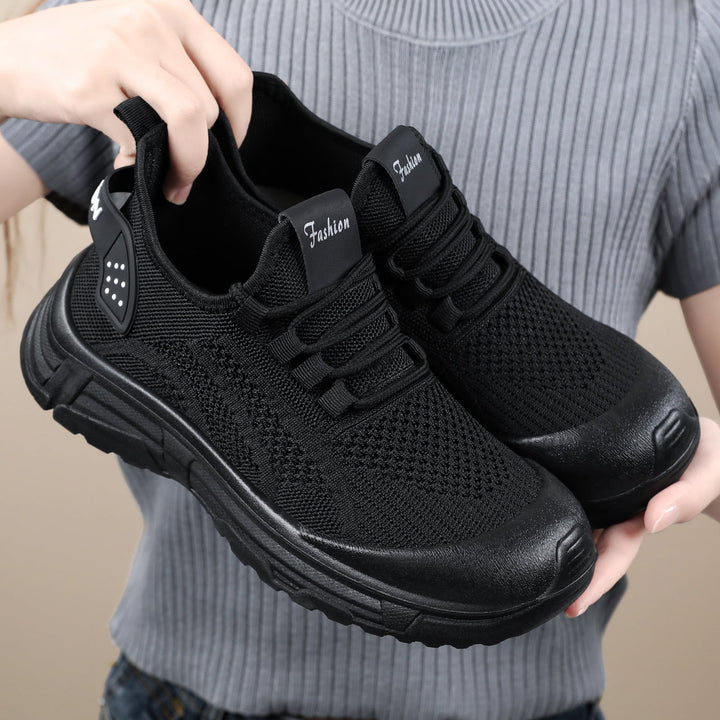 Damen Sportliche Atmungsaktive Sneakers Drune