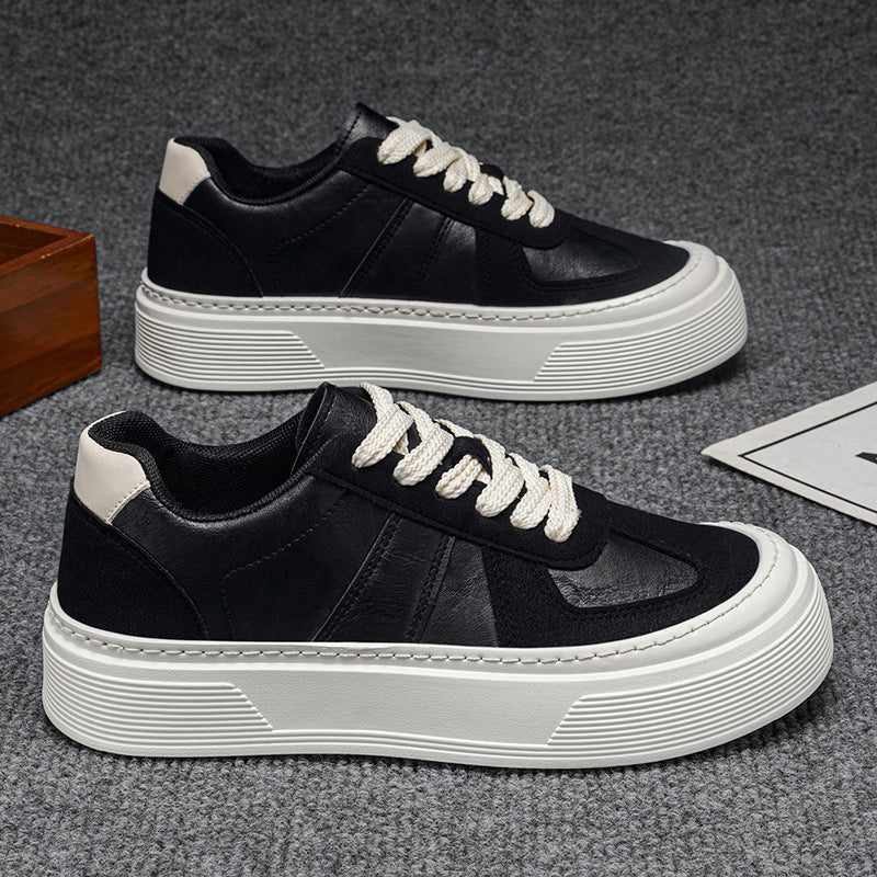 Damen Chunky Sneakers aus hochwertigem Leder mit innovativer Dämpfungstechnologie Drune