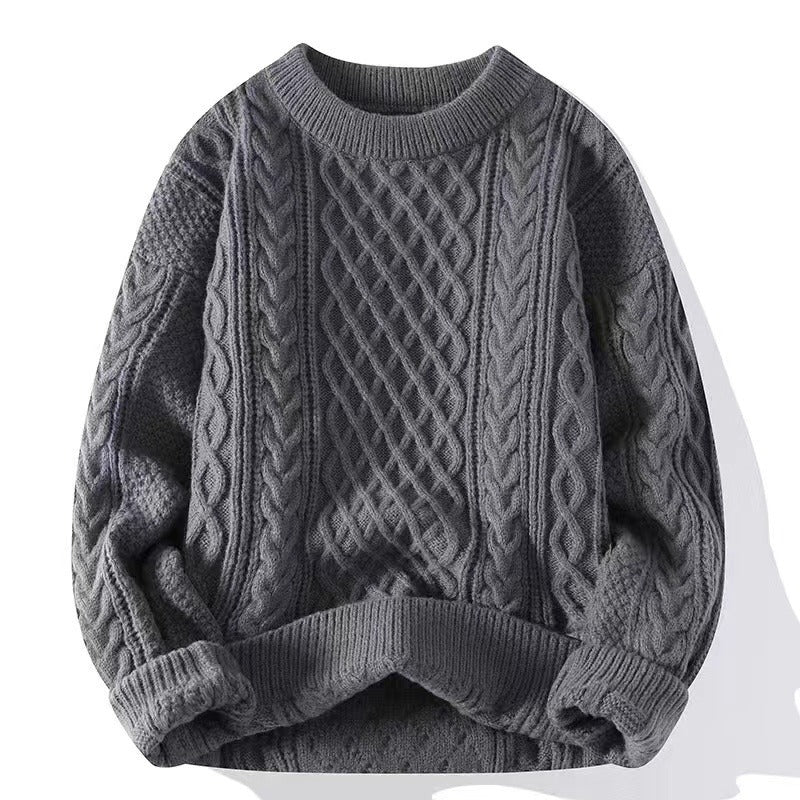 Damen Grobstrickpullover mit Zopfmuster Drune 1787964300