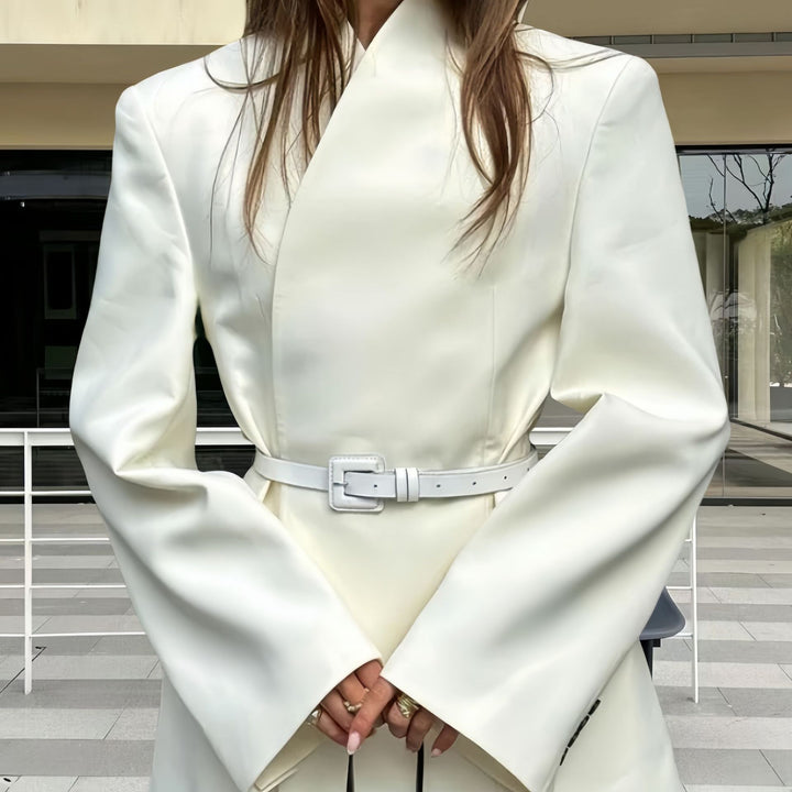 Damen Elegante und moderne Blazerjacke Drune