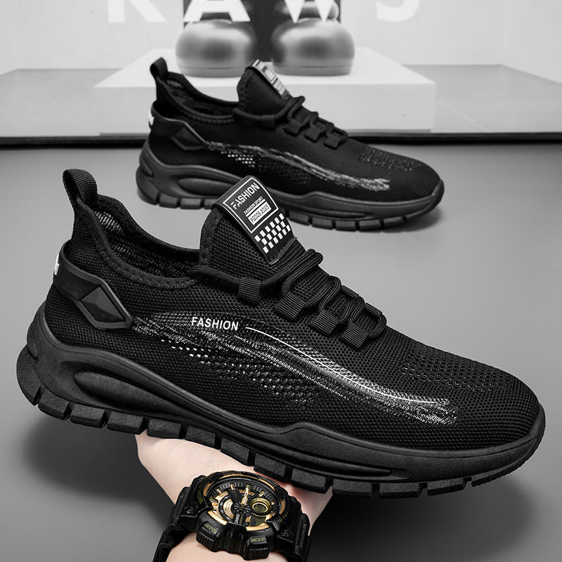 Damen Sportliche Sneaker mit atmungsaktivem Obermaterial und flexibler Sohle Drune