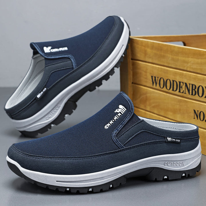 Damen Komfortable Clogs mit rutschfester Sohle und flexiblem Obermaterial Drune