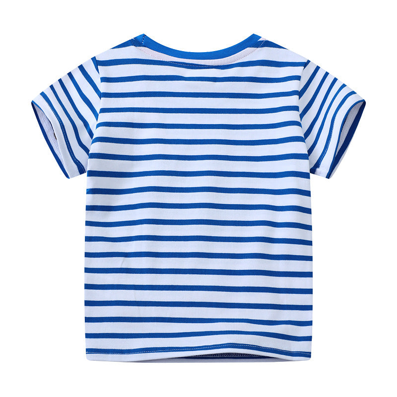 Jungen T-Shirt mit verspieltem Baustellenmotiv Drune