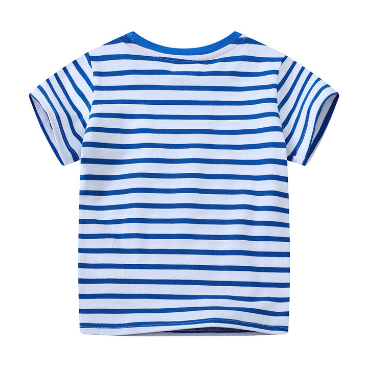 Jungen T-Shirt mit verspieltem Baustellenmotiv Drune