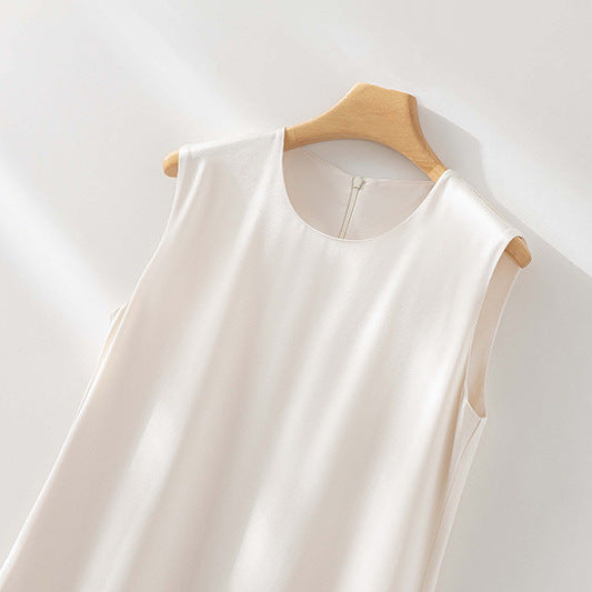 Damen Sleek Satin Maxikleid Drune
