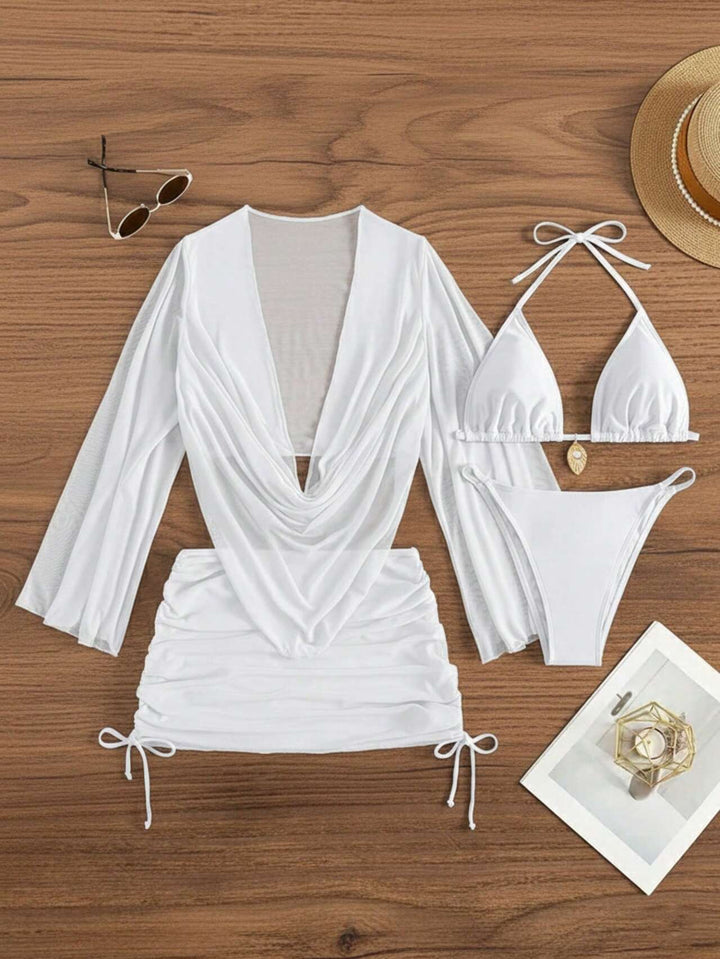 Damen Bikini-Set mit elegantem Wickeloberteil Drune