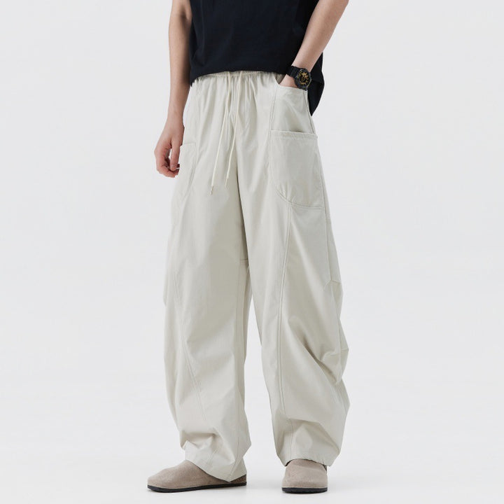 Damen Bequeme Cargo-Hose Drune