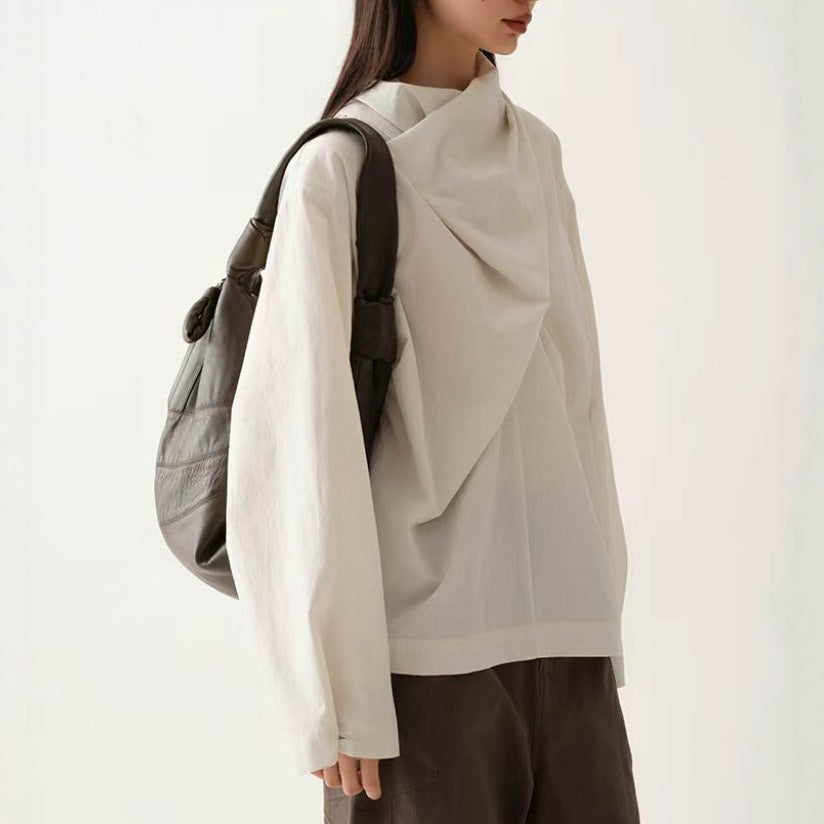 Damen Innovative Oversized Bluse Drune