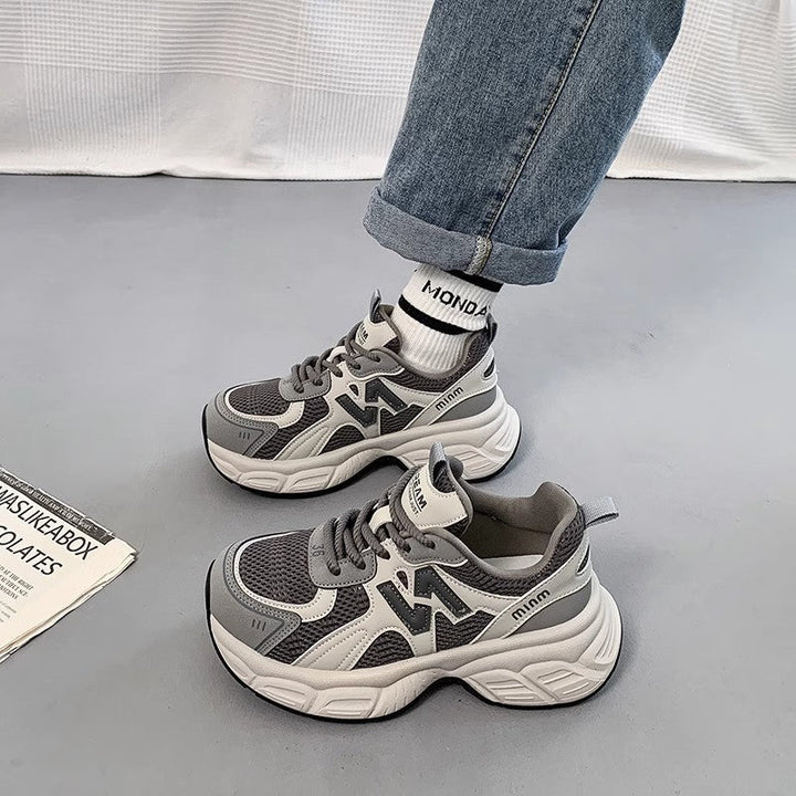 Damen Sportliche Sneaker mit atmungsaktivem Obermaterial Drune