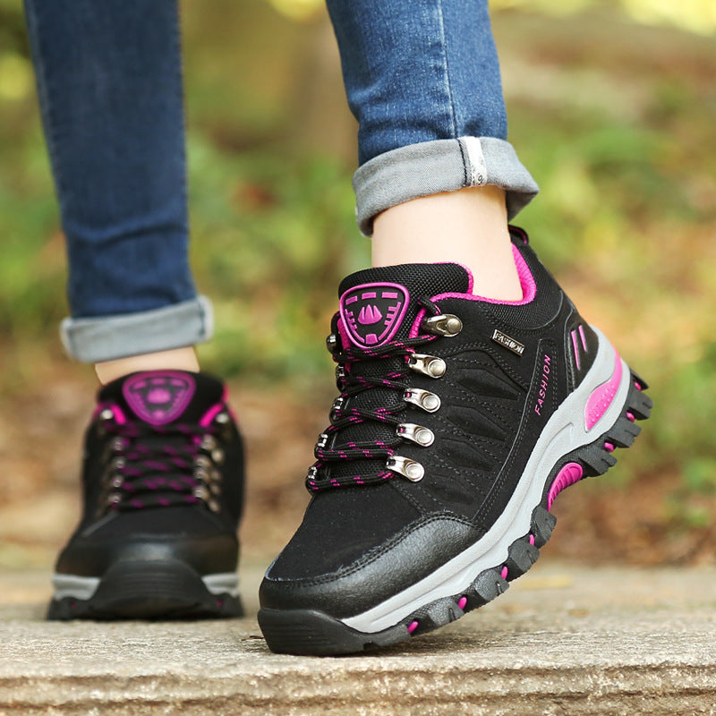 Damen Robuster Trekking‑Halbschuh mit profiliertem Outdoor‑Grip und gepolstertem Komfortfutter Drune