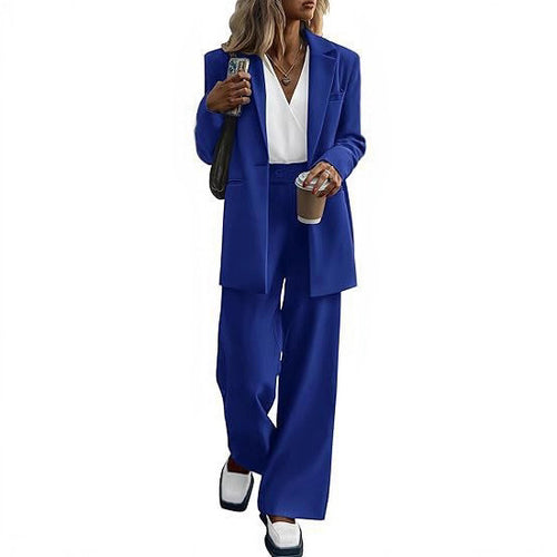 Damen Elegantes Anzugset mit taillierter Silhouette und modernen Akzenten Drune