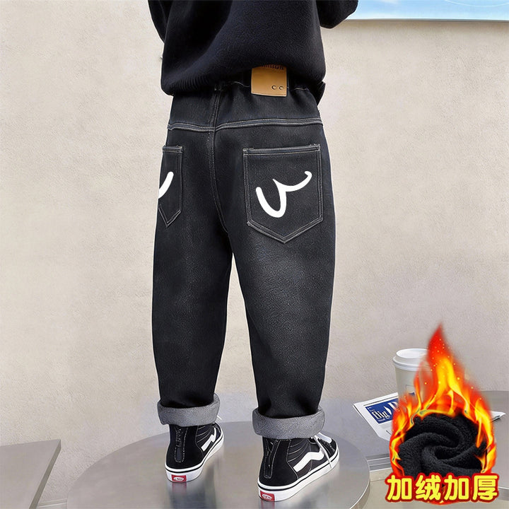 Unisex lässige Baggy-Jeans mit einzigartigen Taschen Drune