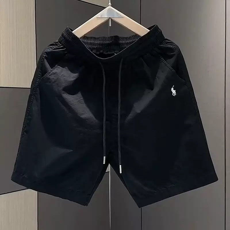 Herren leichte Freizeithose mit elastischem Bund und seitlichen Taschen Drune