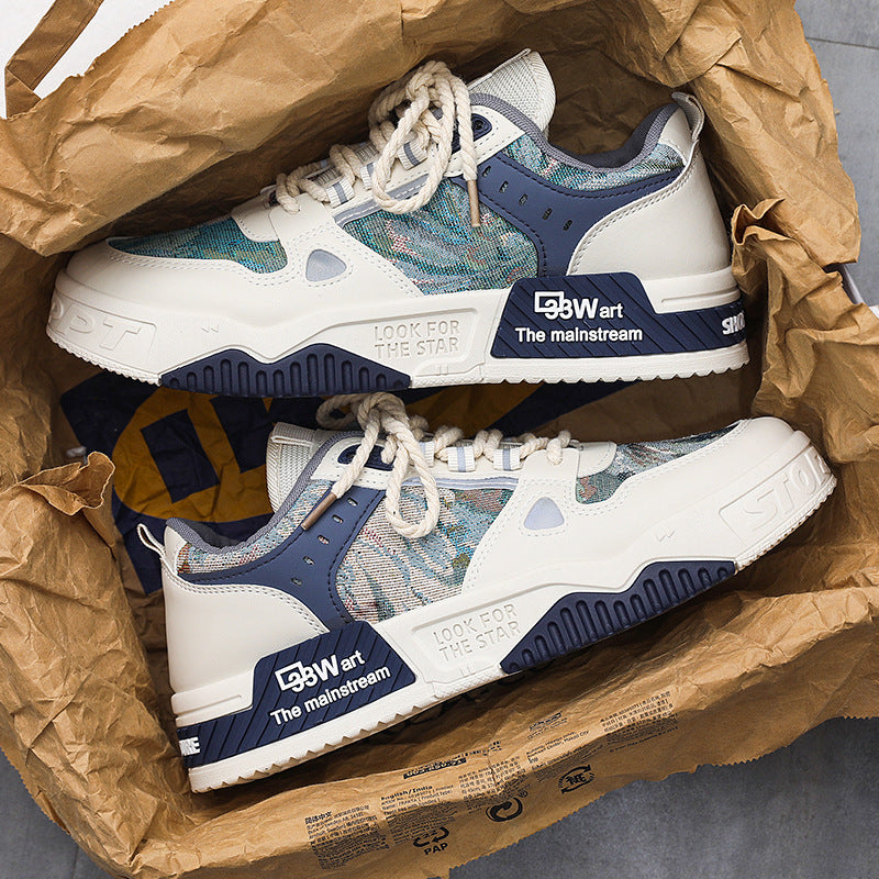 Damen Sportliche Modesneaker mit innovativem Oberflächenmaterial Drune