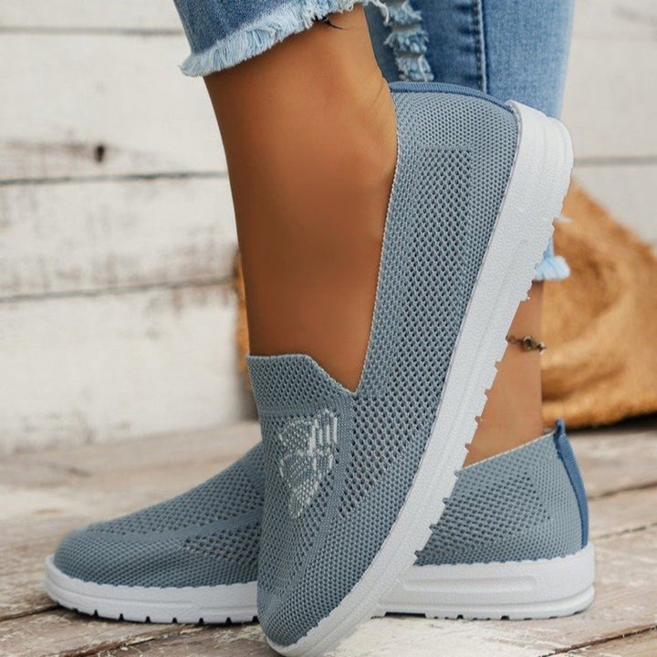 Damen Atmungsaktive Slip-On Sneakers Drune