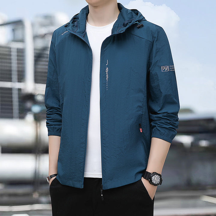 Herren Leichte wasserabweisende Outdoorjacke Drune