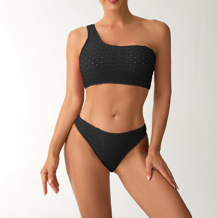 Damen asymmetrisches Bikini-Set Drune