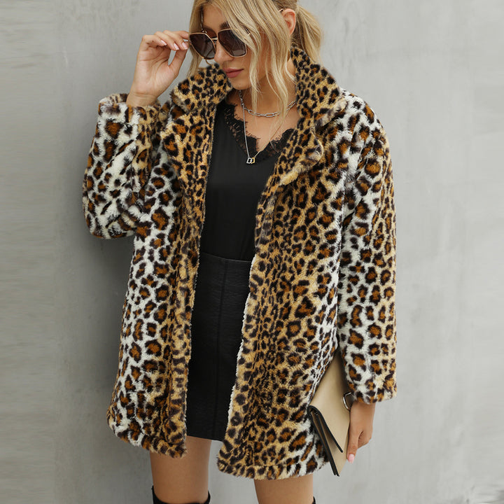 Damen Felljacke Drune