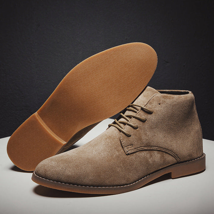 Herren Mokassins aus weichem Wildleder mit modernem Design Drune