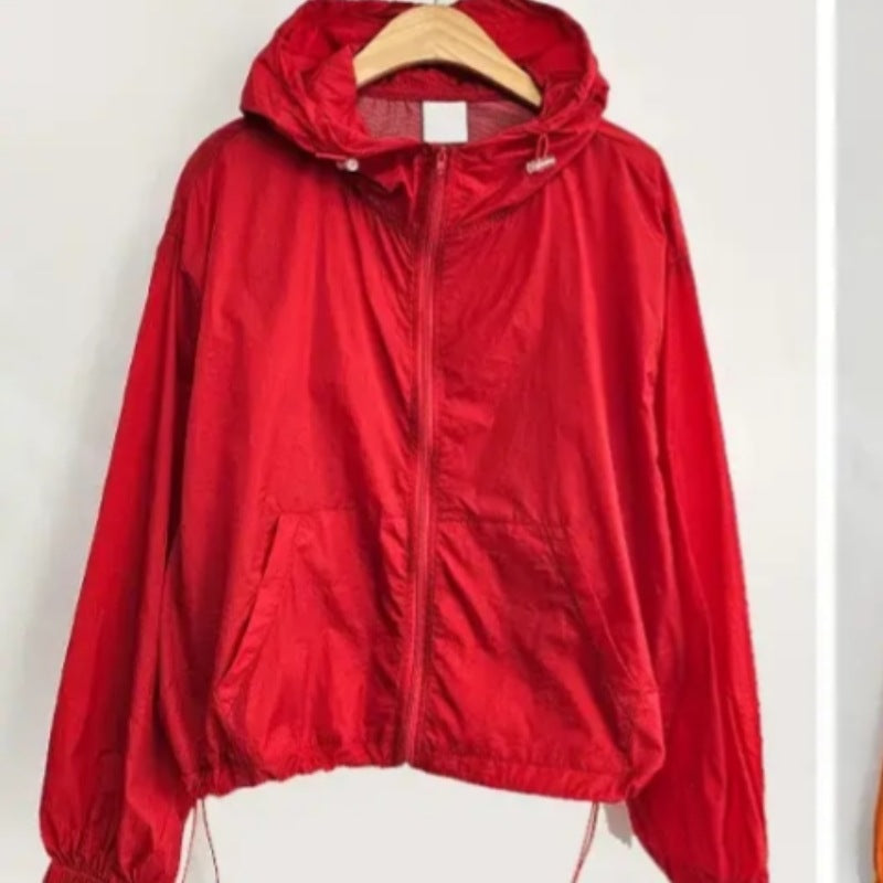 Damen praktische winddichte Übergangsjacke Drune
