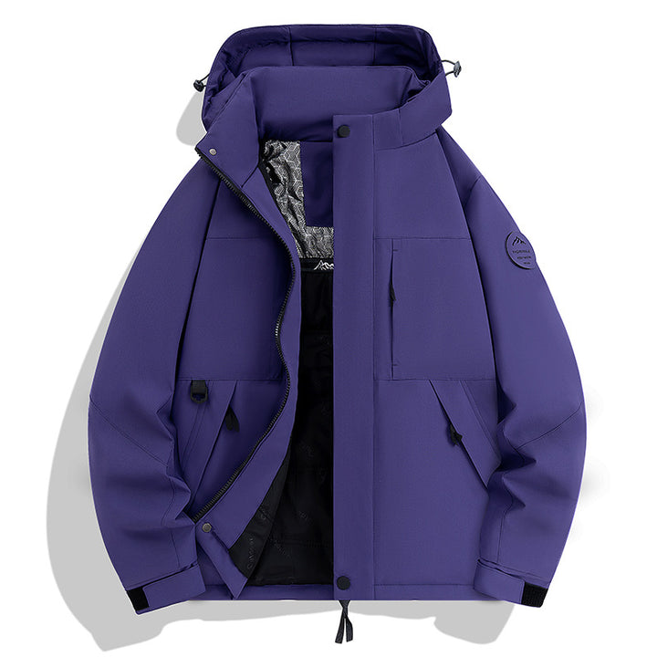 Herren Wasserdichte und atmungsaktive Softshell-Outdoorjacke Drune