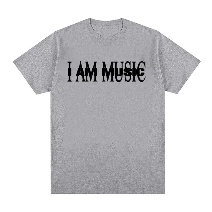 Damen T-Shirt mit modernem Typografie-Druck Drune