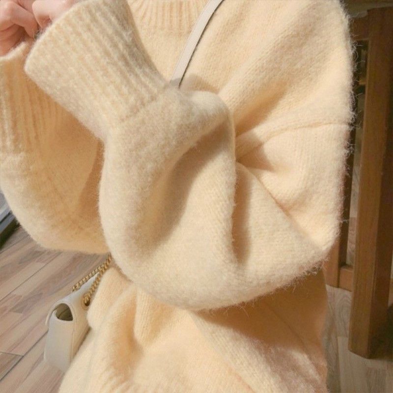 Damen oversized Pulli im lässigen Stil mit angenehm weichem Material Drune