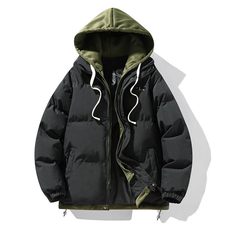 Damen Sportliche Steppjacke mit Kapuze Drune