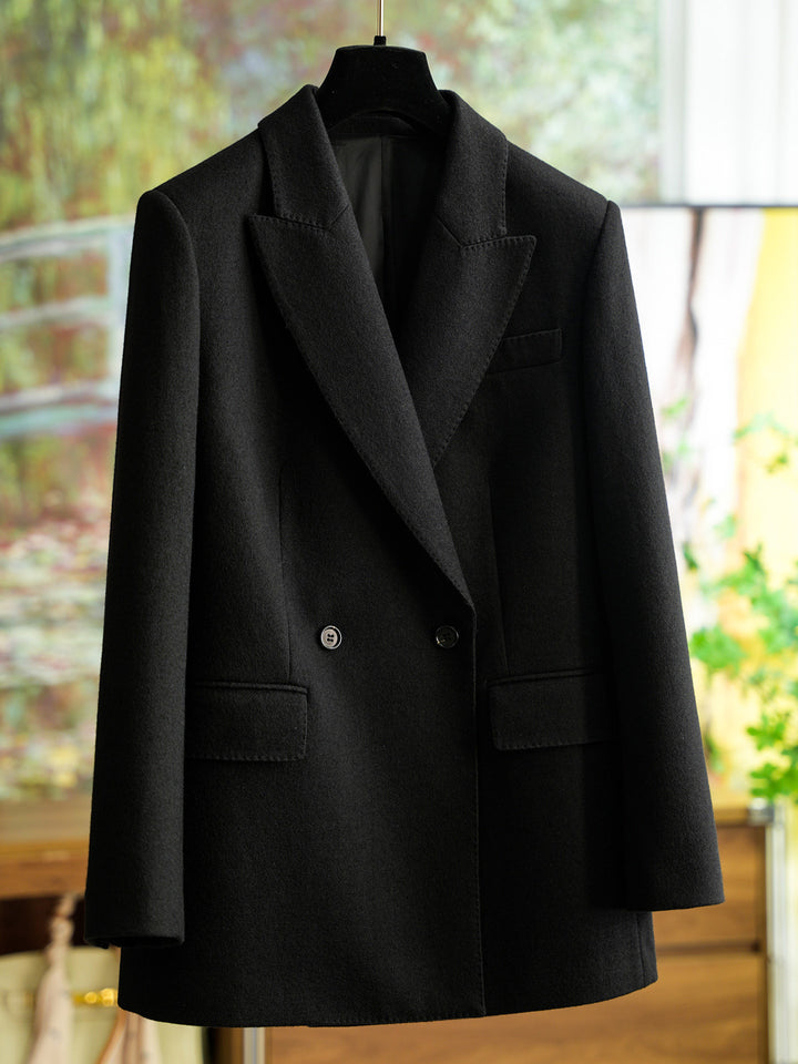 Damen Designer Doppeltbreasted Blazer Drune