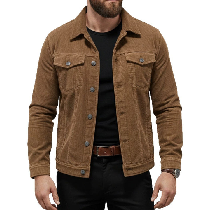 Herren Cordjacke mit Taschen