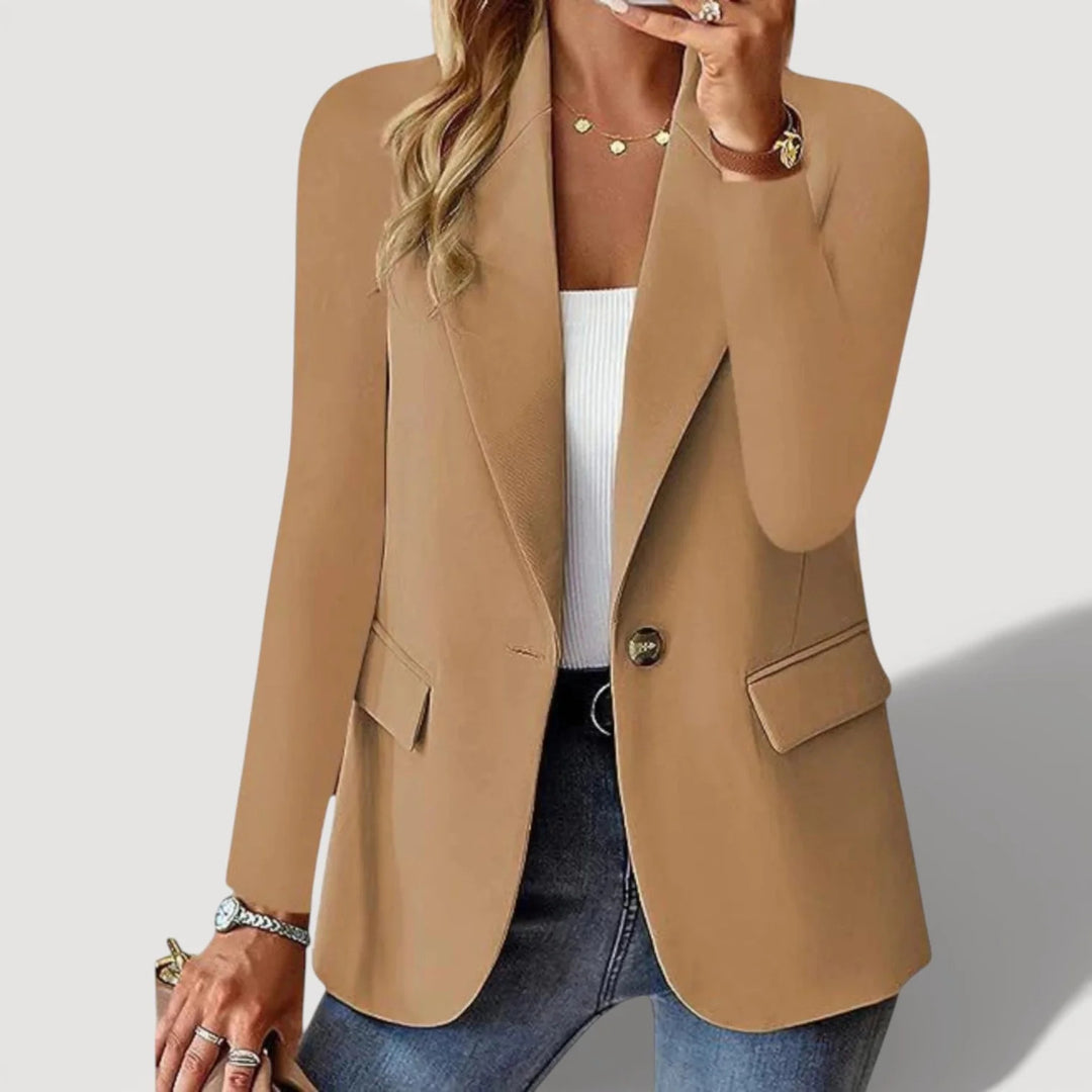 Damen elegante und bequeme Blazerjacke