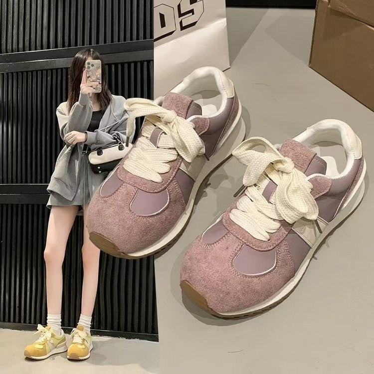 Damen Fashion Sneakers mit weich gepolsterter Sohle und atmungsaktivem Obermaterial Drune
