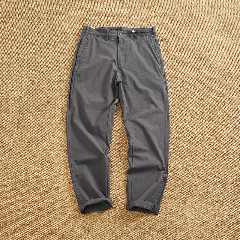 Herren Chino-Hose mit elastischem Bund und praktischen Eingrifftaschen Drune