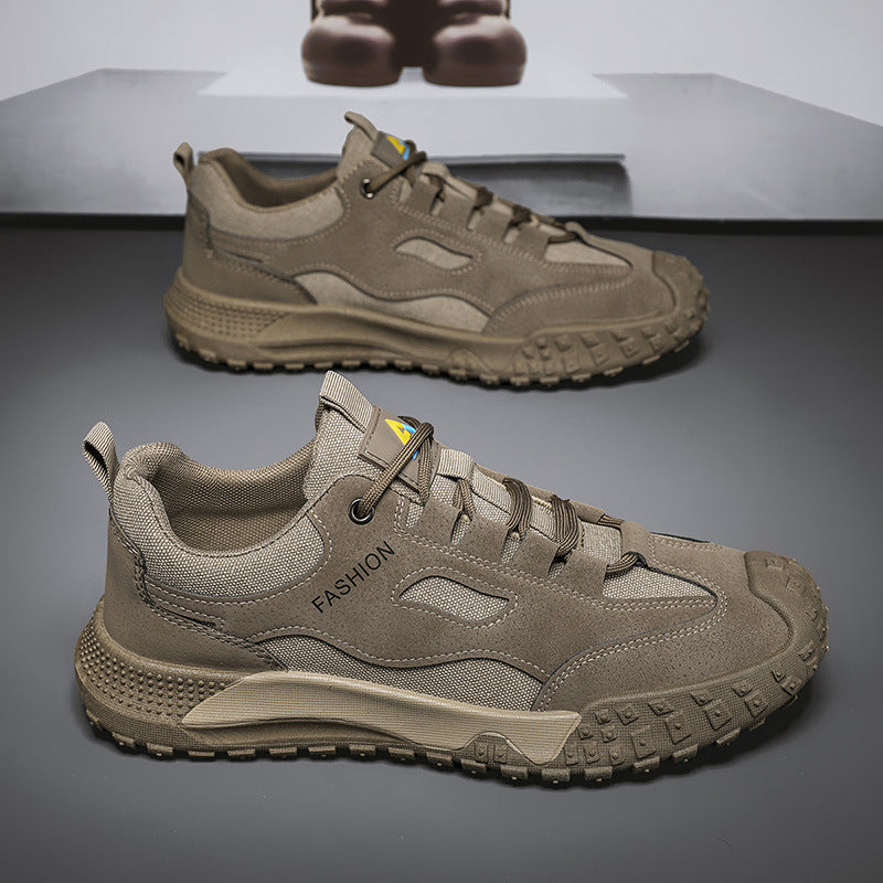 Damen Sportliche Sneakers mit robustem Profil und atmungsaktiver Konstruktion Drune