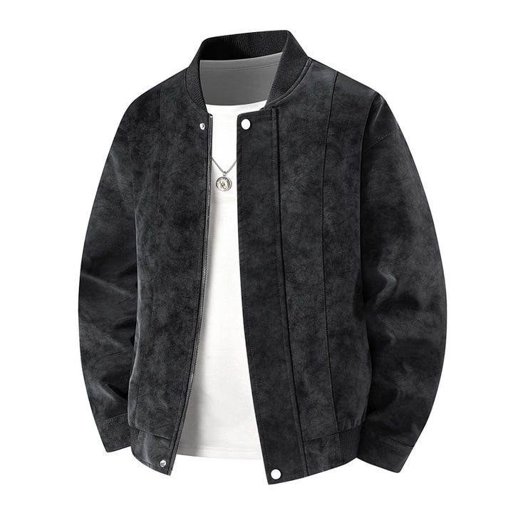 Herren Modische Softshelljacke mit hohem Kragen Drune