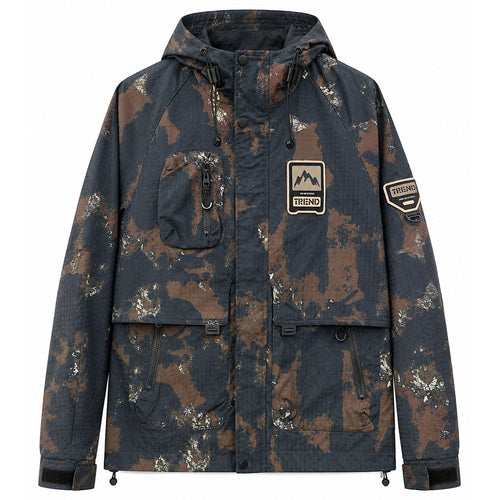 Herren Technische Outdoorjacke mit praktischen Taschen Drune