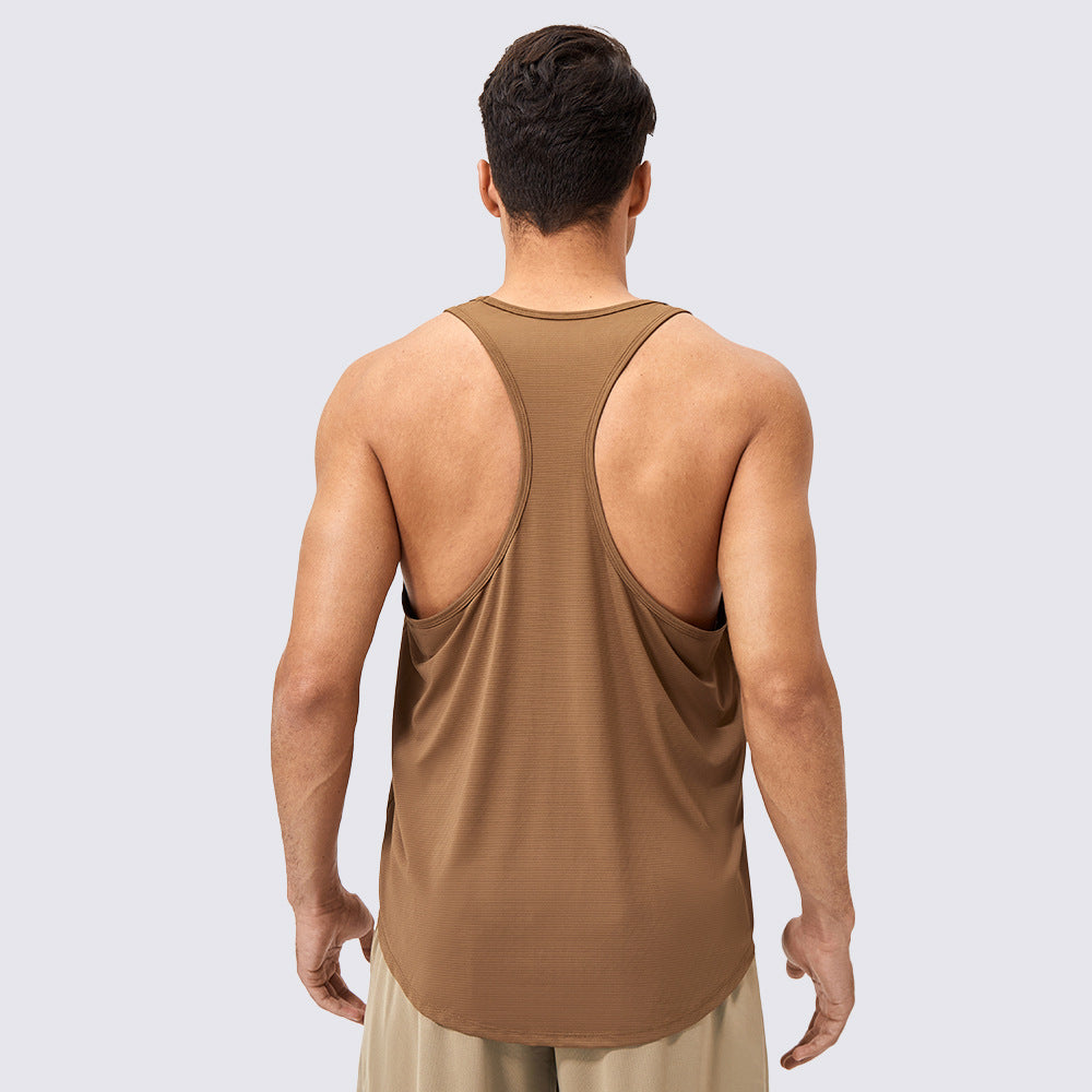 Herren Sportliches Muskelshirt mit großzügigem Rückenausschnitt Drune
